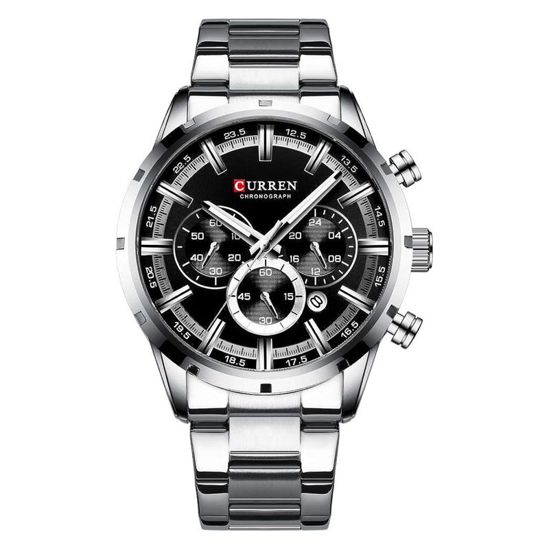 CURREN - Reloj Curren KREC761901 Cuarzo Plata