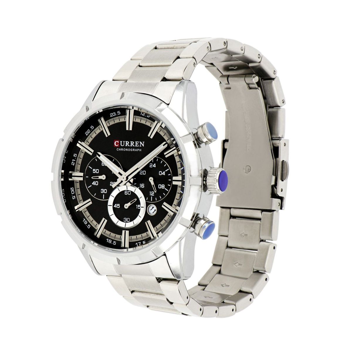 CURREN - Reloj Curren KREC761901 Cuarzo Plata