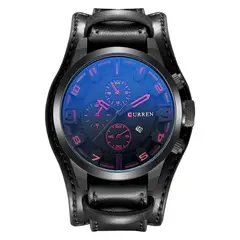 CURREN - Reloj KREA96010401 Cuarzo Negro