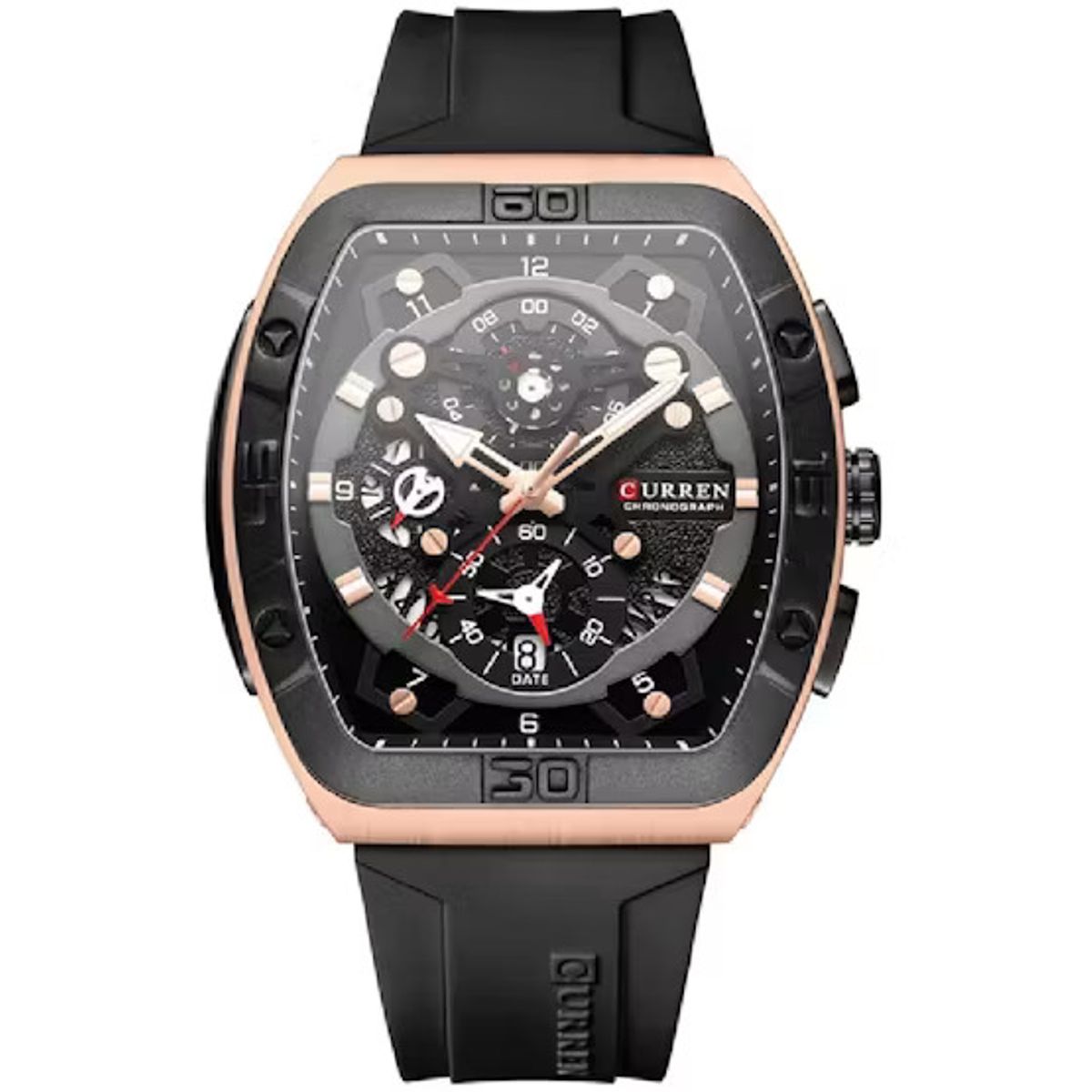 CURREN - Reloj Curren KRED8704 Cuarzo Negro