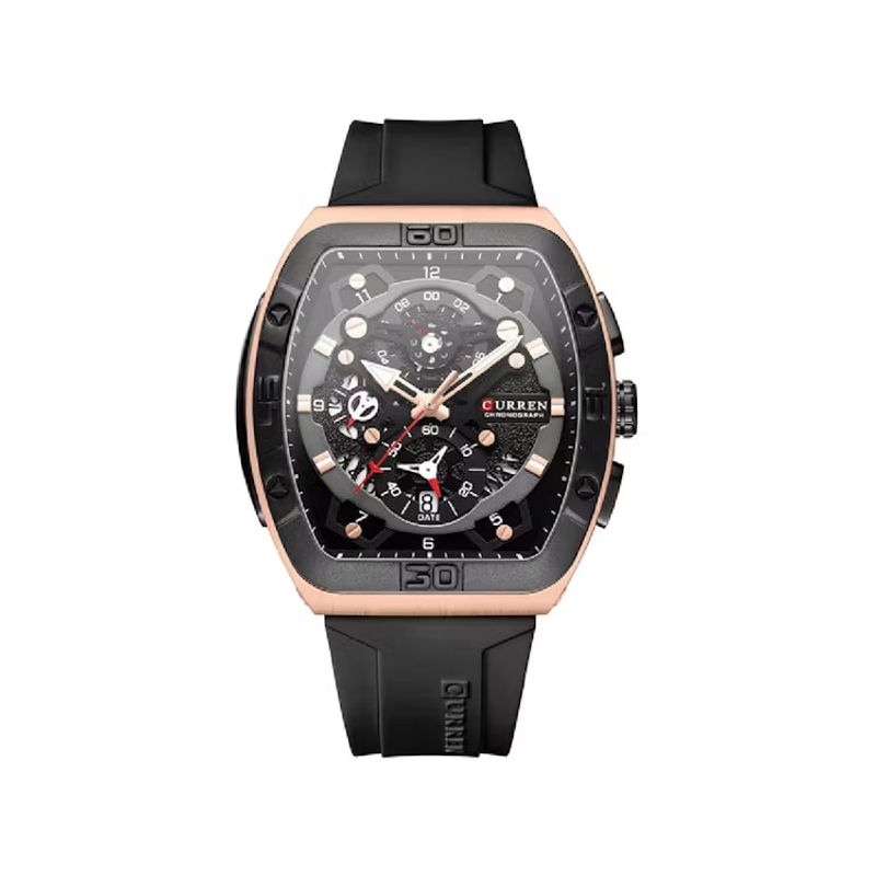CURREN - Reloj Curren KRED8704 Cuarzo Negro