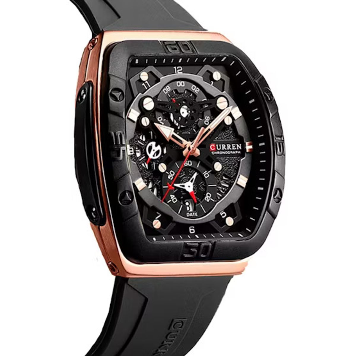 CURREN - Reloj Curren KRED8704 Cuarzo Negro