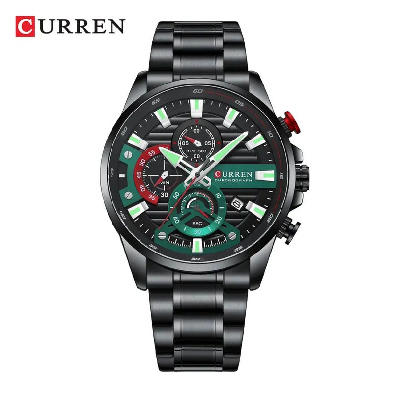 CURREN - Reloj Curren KRED610107 Cuarzo Negro
