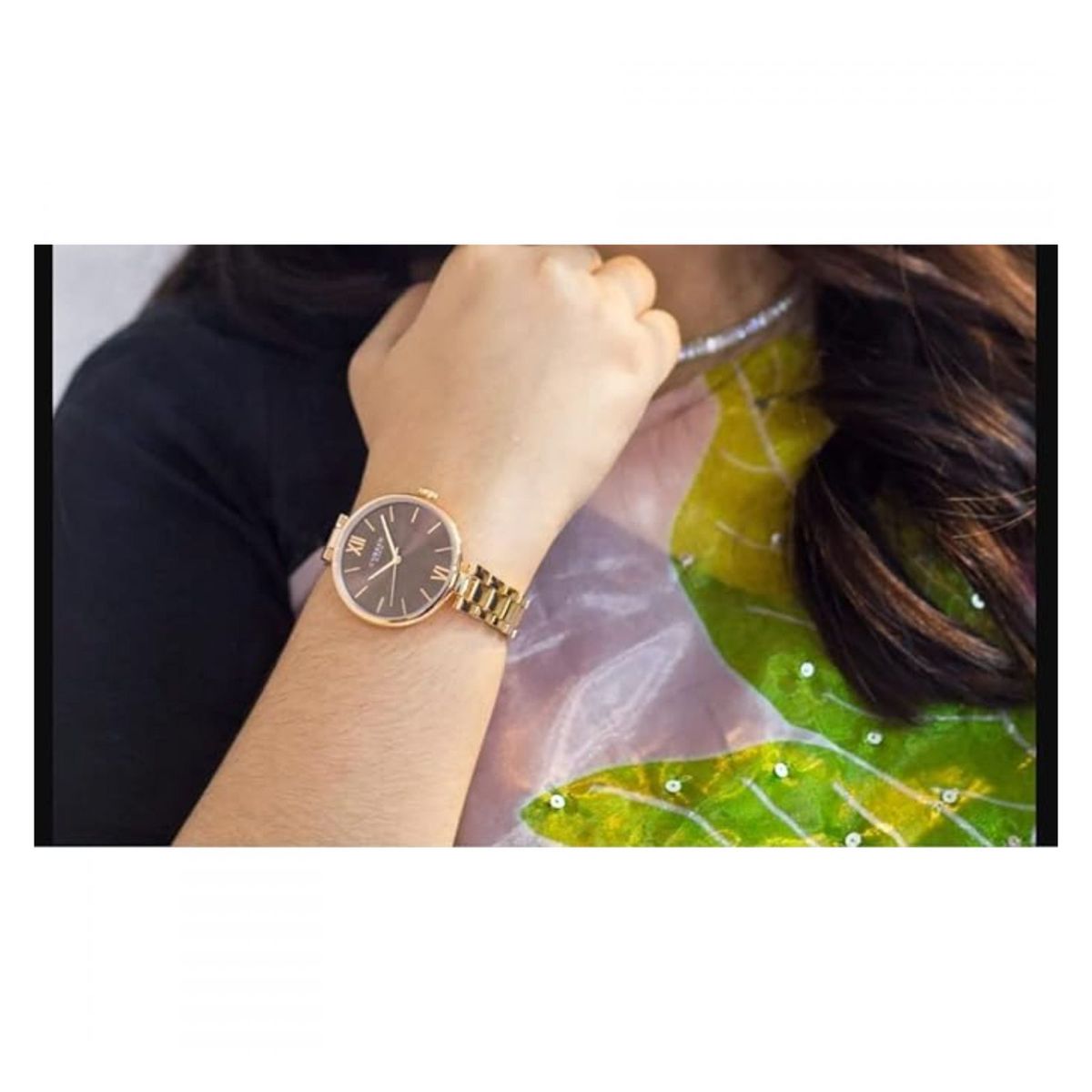 CURREN - Reloj Curren KREB712028 Cuarzo Oro rosa