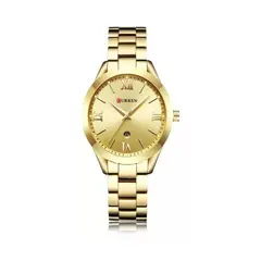 CURREN - Reloj KREB6318 Cuarzo Dorado
