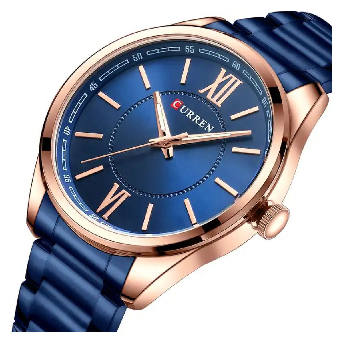 CURREN - Reloj Curren KRED631803 Cuarzo Azul