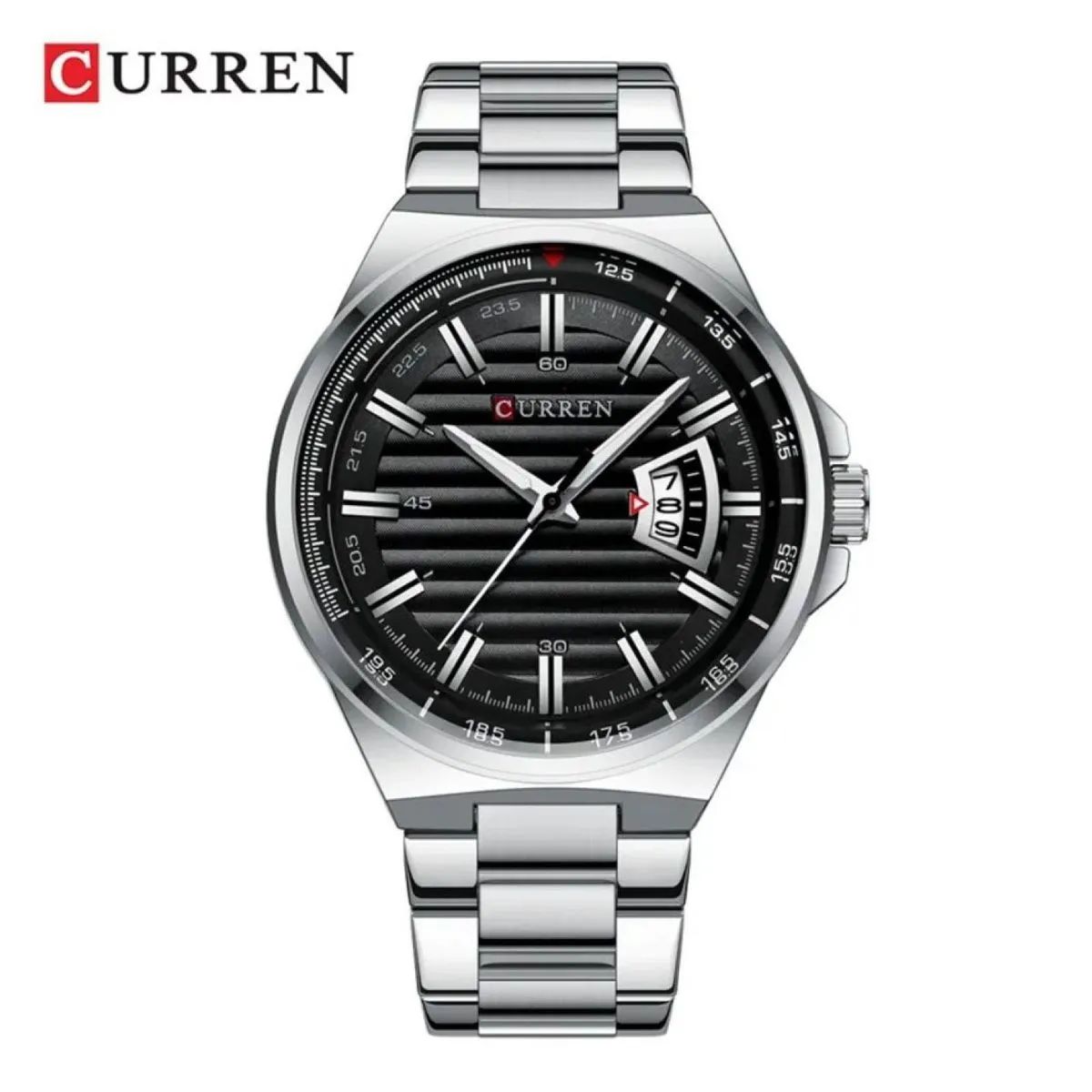 CURREN - Reloj Curren KRED011901 Cuarzo Plata