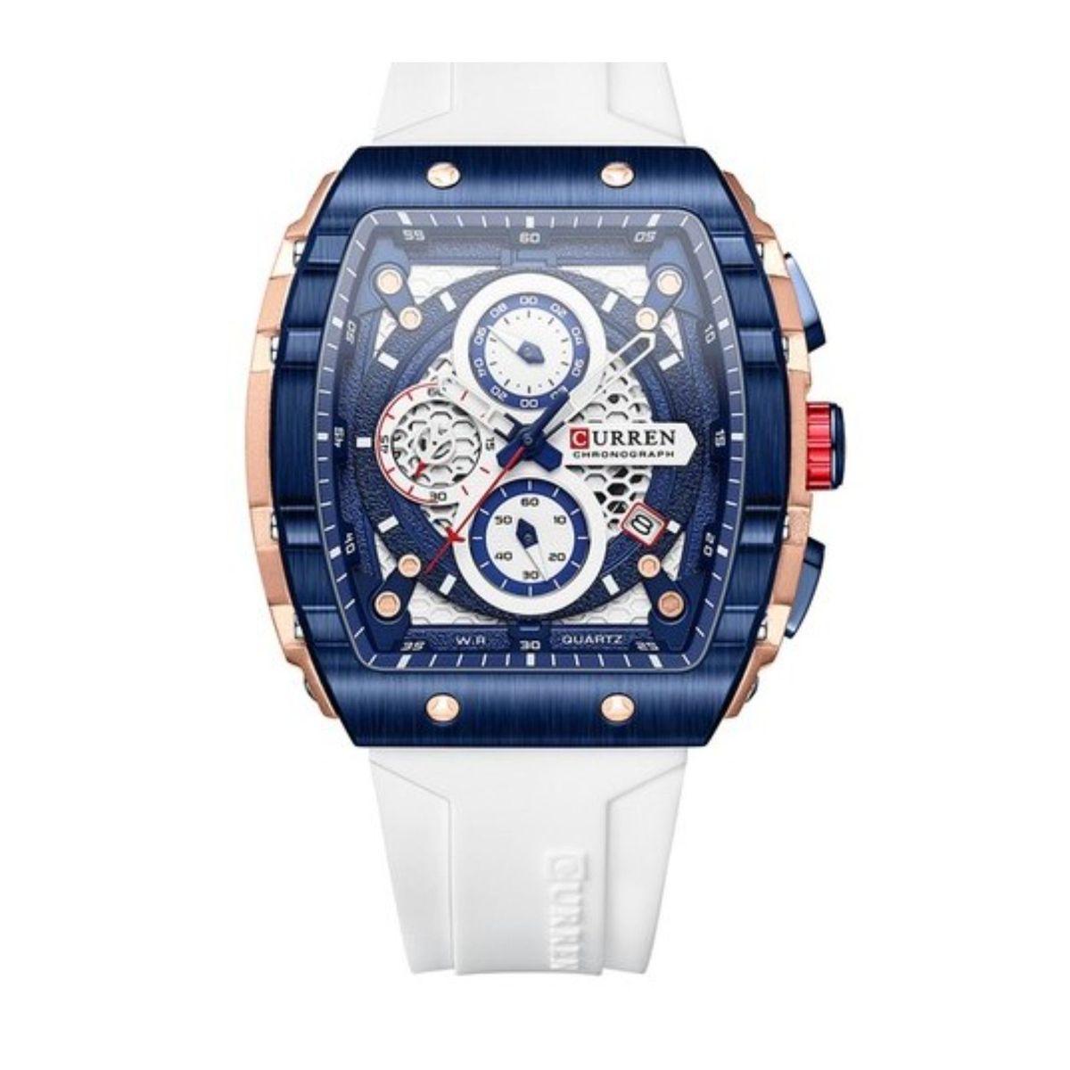 CURREN - Reloj Curren KRED8202 Cuarzo Blanco