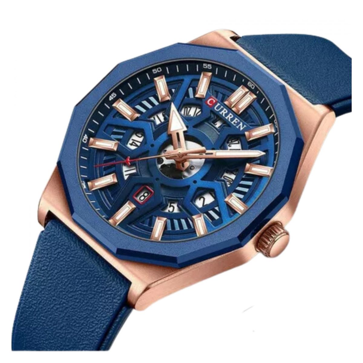 CURREN - Reloj Curren KRED8504 Cuarzo Azul