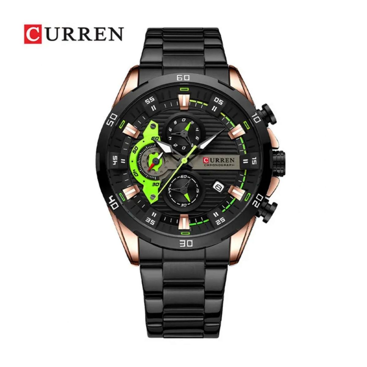 CURREN - Reloj Curren KRED392001 Cuarzo Negro