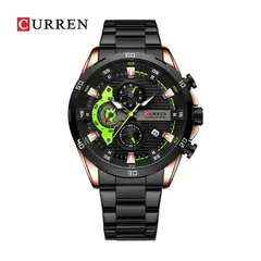 CURREN - Reloj KRED392001 Cuarzo Negro
