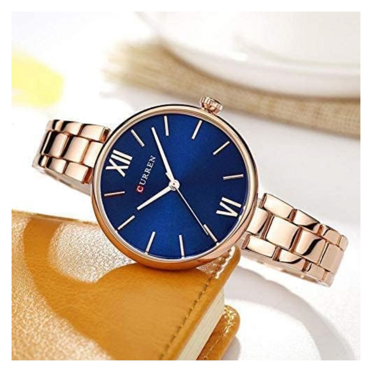 CURREN - Reloj Curren KREB712003 Cuarzo Oro rosa