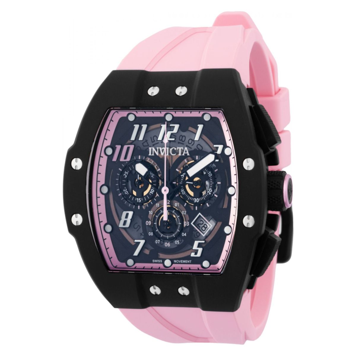 INVICTA - Reloj Invicta 47186 Invicta Racing Quartz Rosado