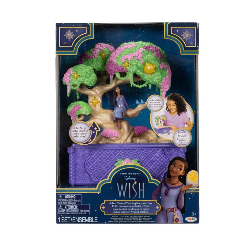 WISH - Caja Musical de Deseos de Asha Disney Wish