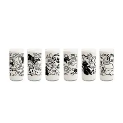 GREEN GLASS - Miau Glass - Juego de 6 Vasos