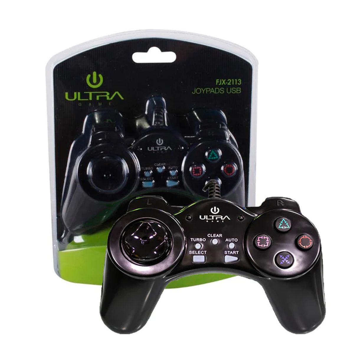 ULTRA - CONTROL JOYPAD USB PARA PC CON TURBO ULTRA.
