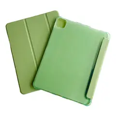 GENERICO - Funda Smart Cover Para iPad Air 11 M2 2024 Con Ranura Verde Menta
