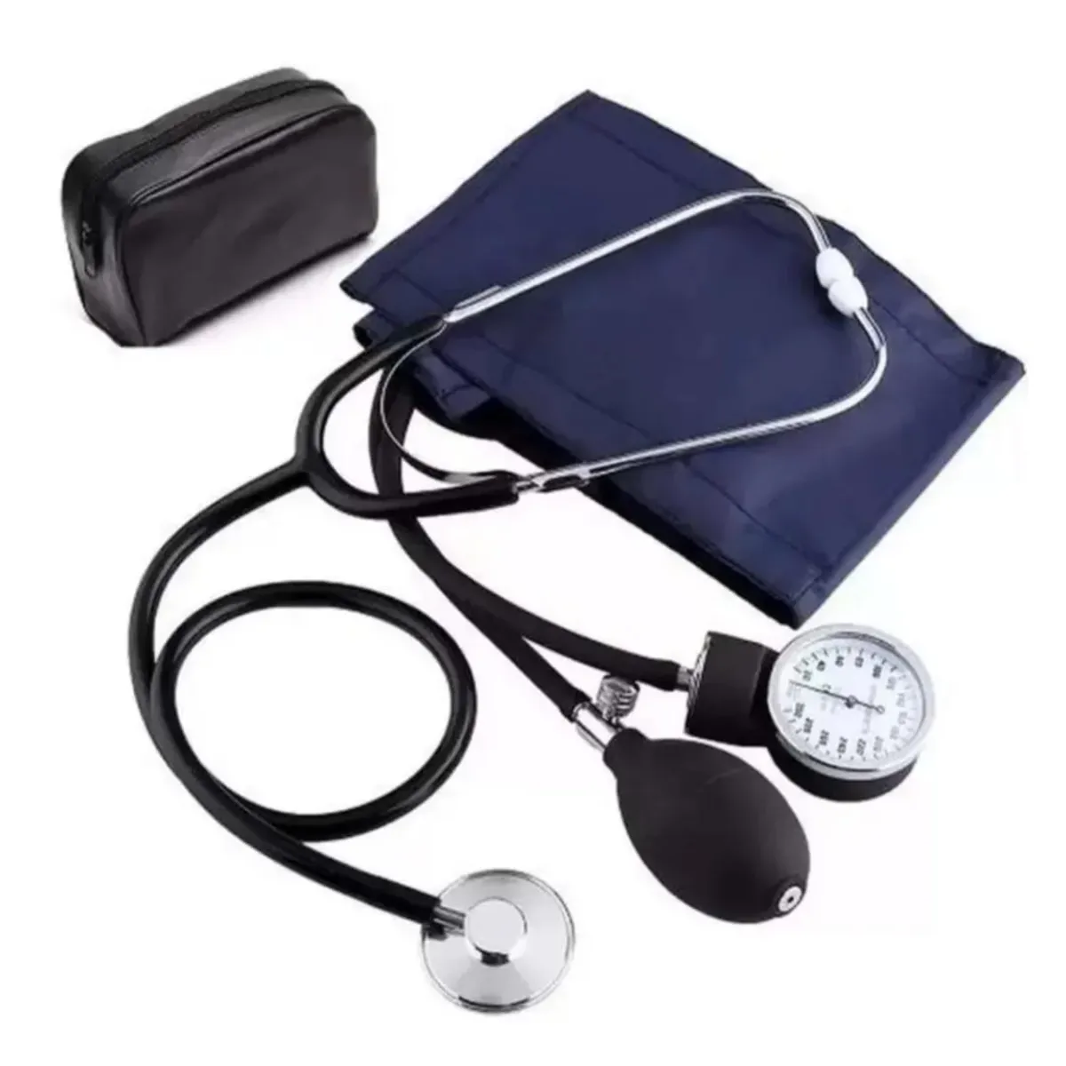 GENERICO - Kit Monitor De Presión Arterial Esfigmomanómetro Manual