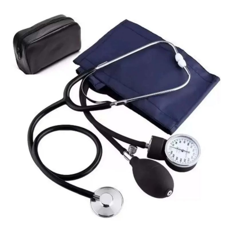 GENERICO - Kit Monitor De Presión Arterial Esfigmomanómetro Manual