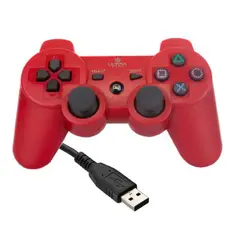 ULTRA - Control Joystick Ps3 Y Pc USB Bluetooth Rojo