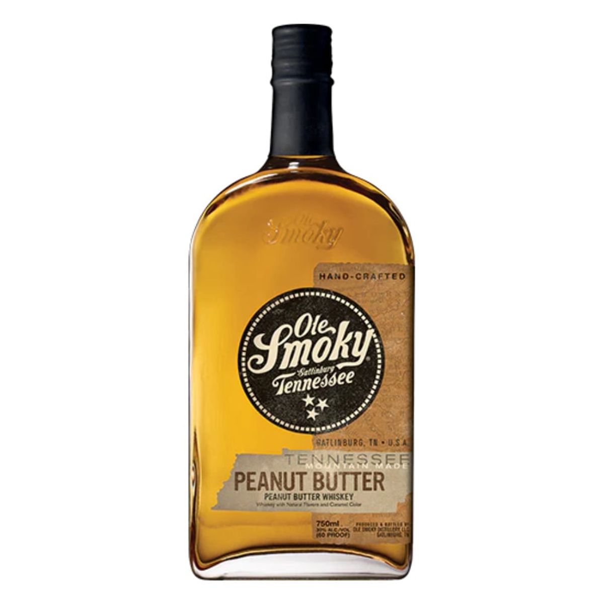 OLE SMOKY - Whiskey Ole Smoky Peanut Butter 750ml