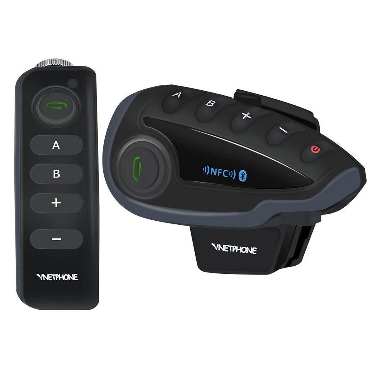 CASTLETEC - Intercomunicador y manos libre Bluetooth NFC para Moto Vnetphone V8