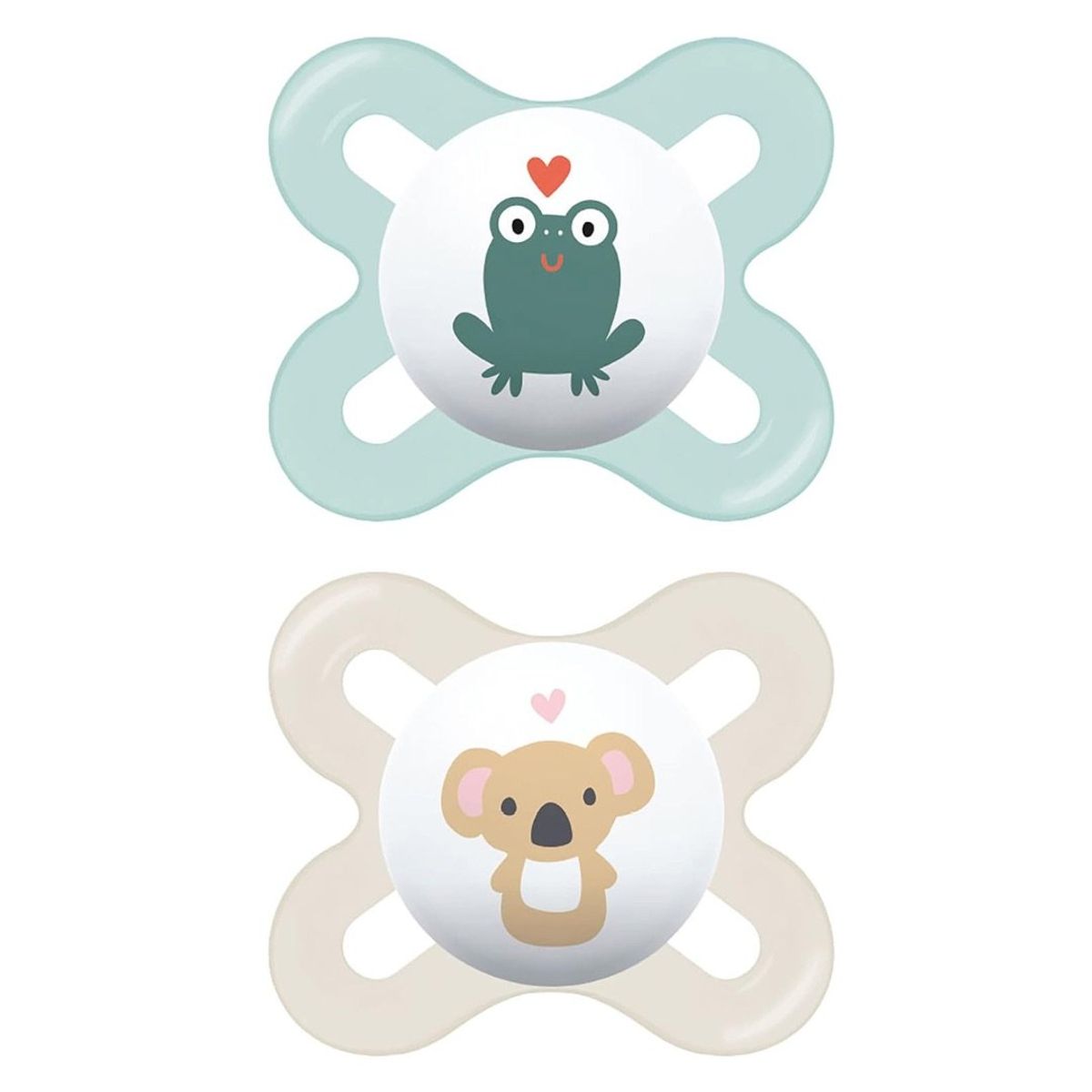 MAM - 2 Chupetes Latex Start MAM 0-2 Meses - Verde