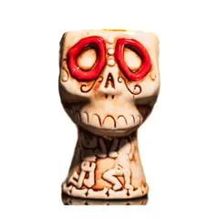MOOR - Taza Tiki Calavera 450ml Alto 14cm
