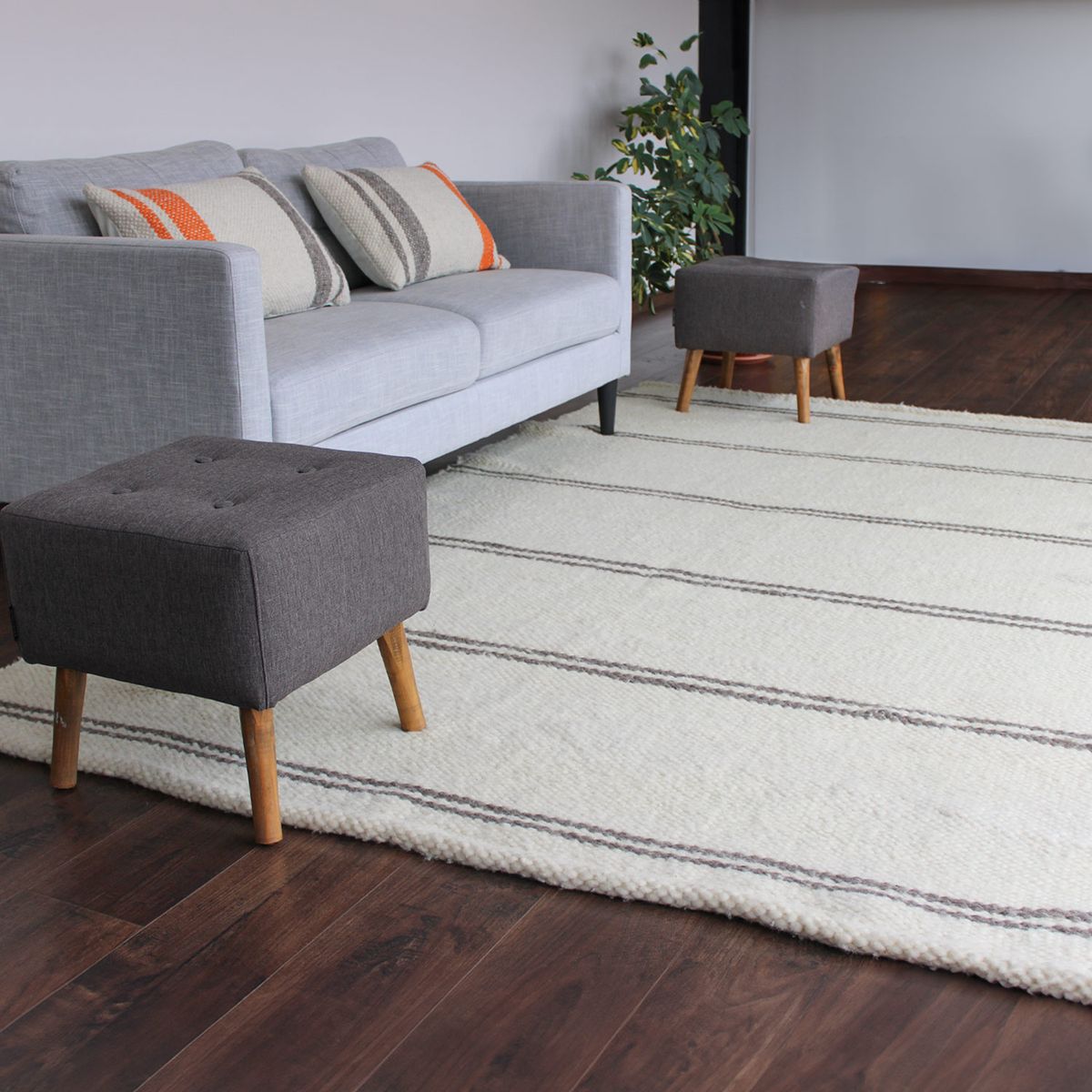 GENERICO - Alfombra Futangue - en lana y telar 200x300 cm - Chile Native