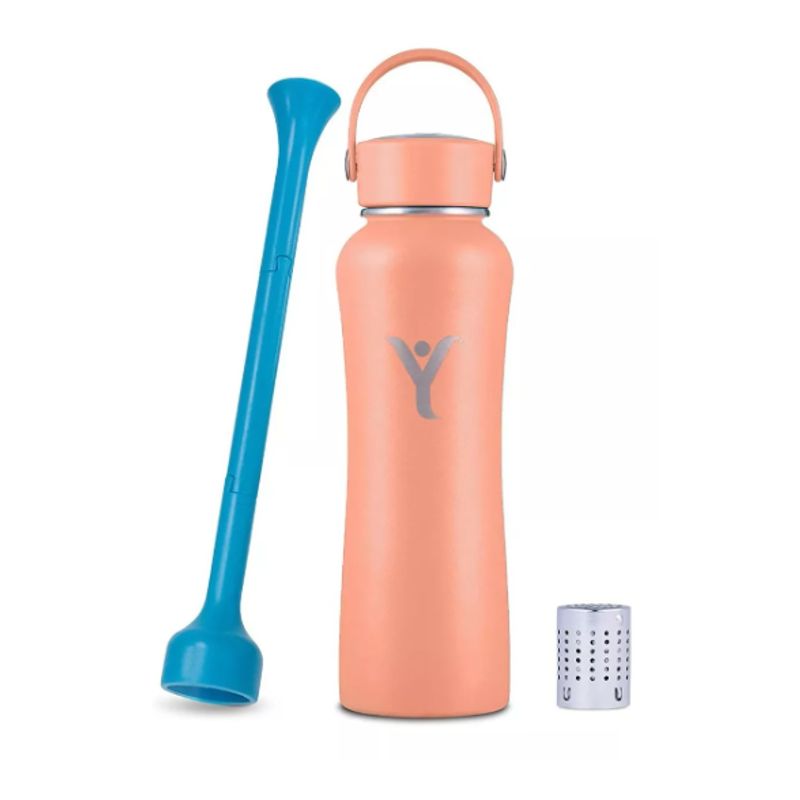 Dyln - Botella Térmica DYLN 21oz 621ml Coral  - Alcaliniza el Agua