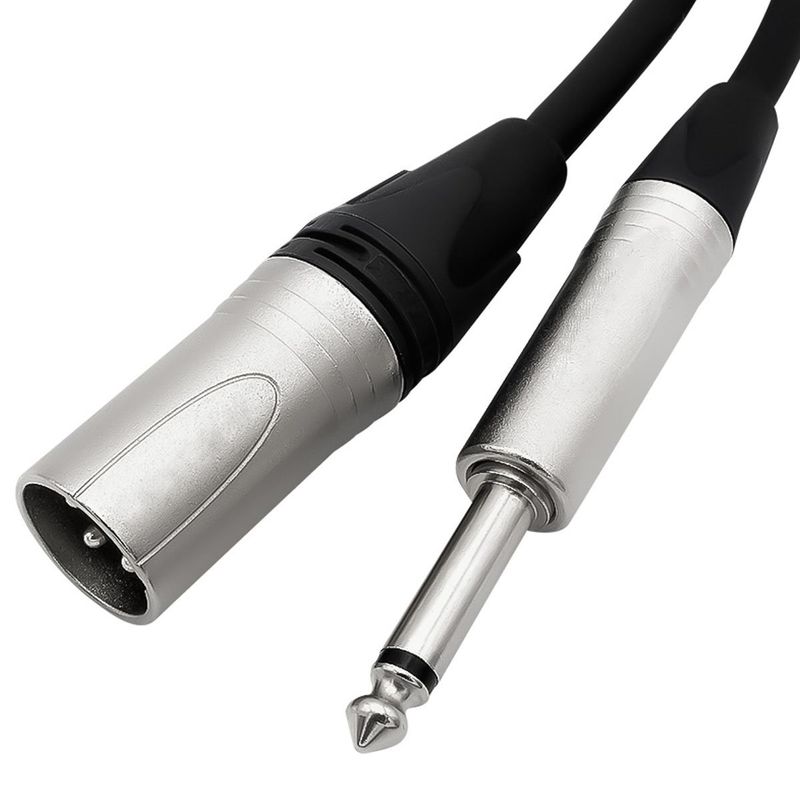 ULINK - CABLE XLR MACHO A PLUG 6.3 MONO, 6 MTS, NEGRO.