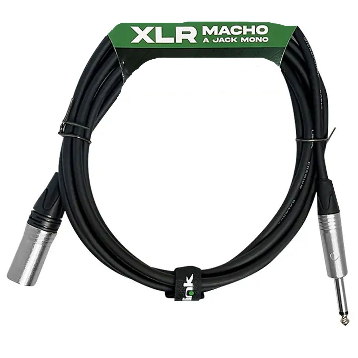 ULINK - CABLE XLR MACHO A PLUG 6.3 MONO, 10 MTS, NEGRO.