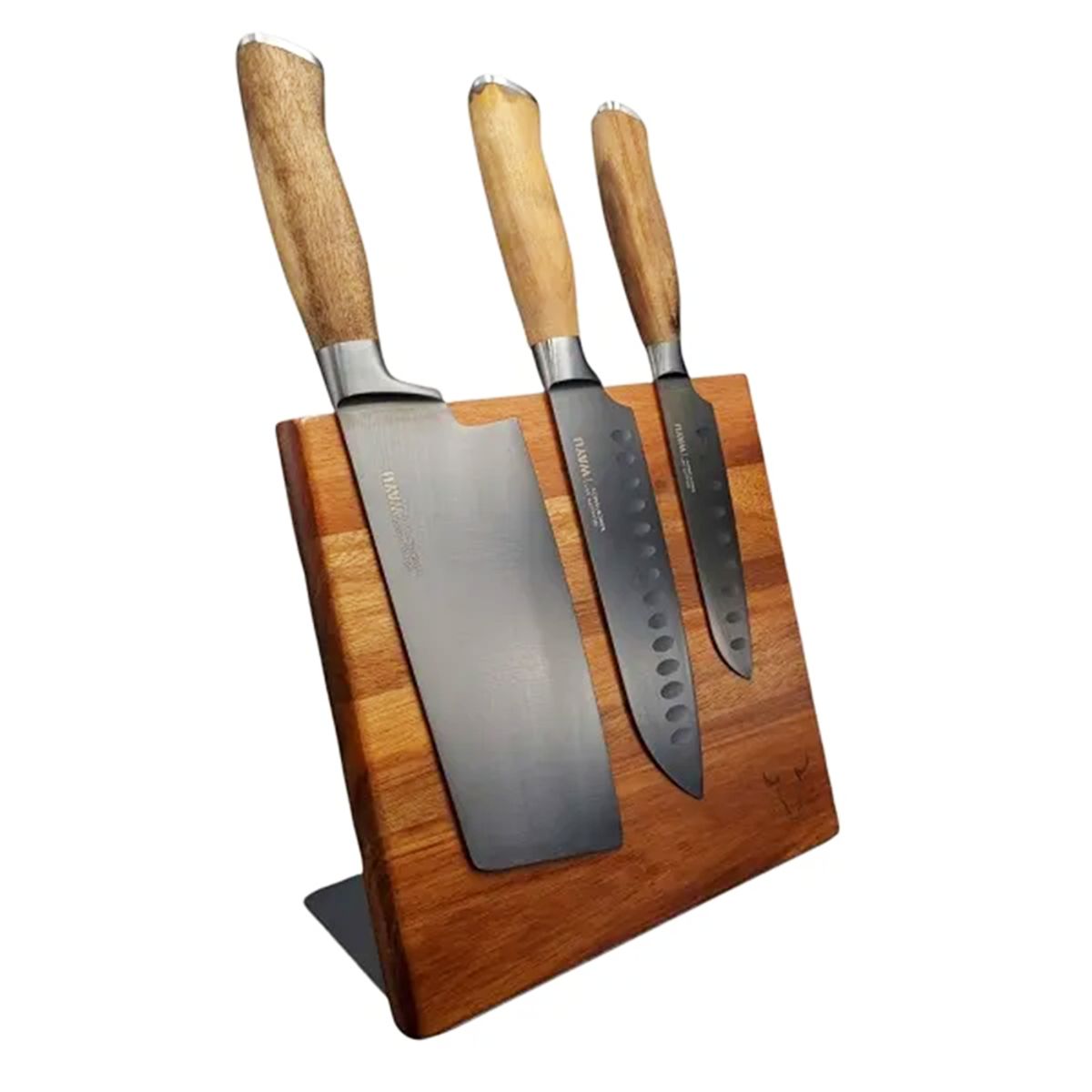 WAYU - Block Magnetico Parrillero Para 4 Cuchillos Wayu