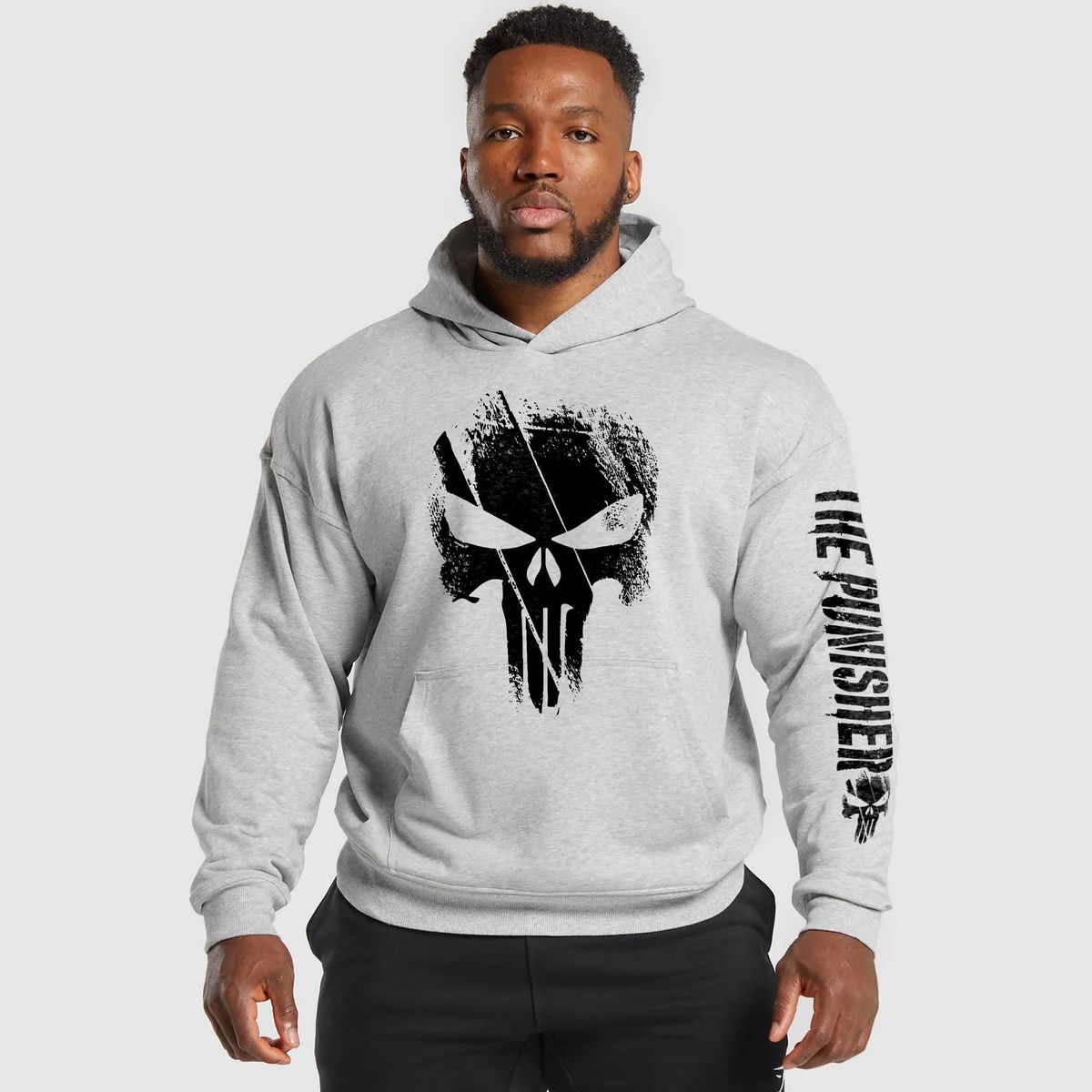 ADEMAN - Poleron Canguro The punisher