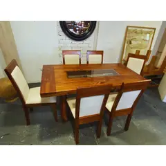 NAT&VO - Juego de Comedor Aysén 6 sillas