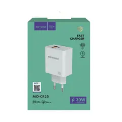 MOTOMO - Cargador 30W Turbo Salida Tipo-C