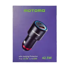MOTOMO - Cargador Telefono Para Auto 42W