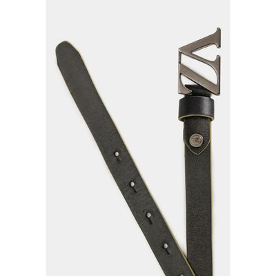 Imagen 2 del producto Vélez Cinturón Unifaz Monograma Cuero Mujer Chapa Vz Negro