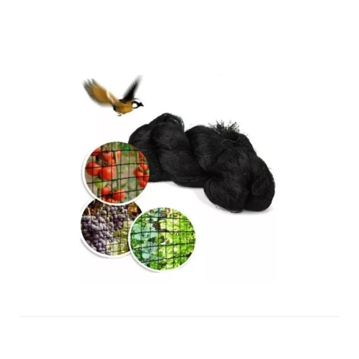 GENERICO - Malla Red Antipájaros Para Protección De Jardines Malla De Jardín