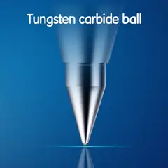 DELI - Caja de 12pcs Lápiz de tinta gel punta fina 0.5 mm negro