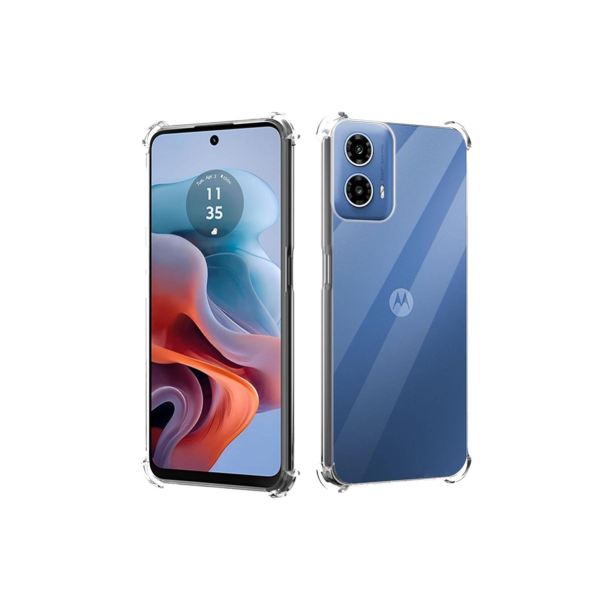 JOIGO - Carcasa Trasparente Antigolpes Para Motorola Moto G34