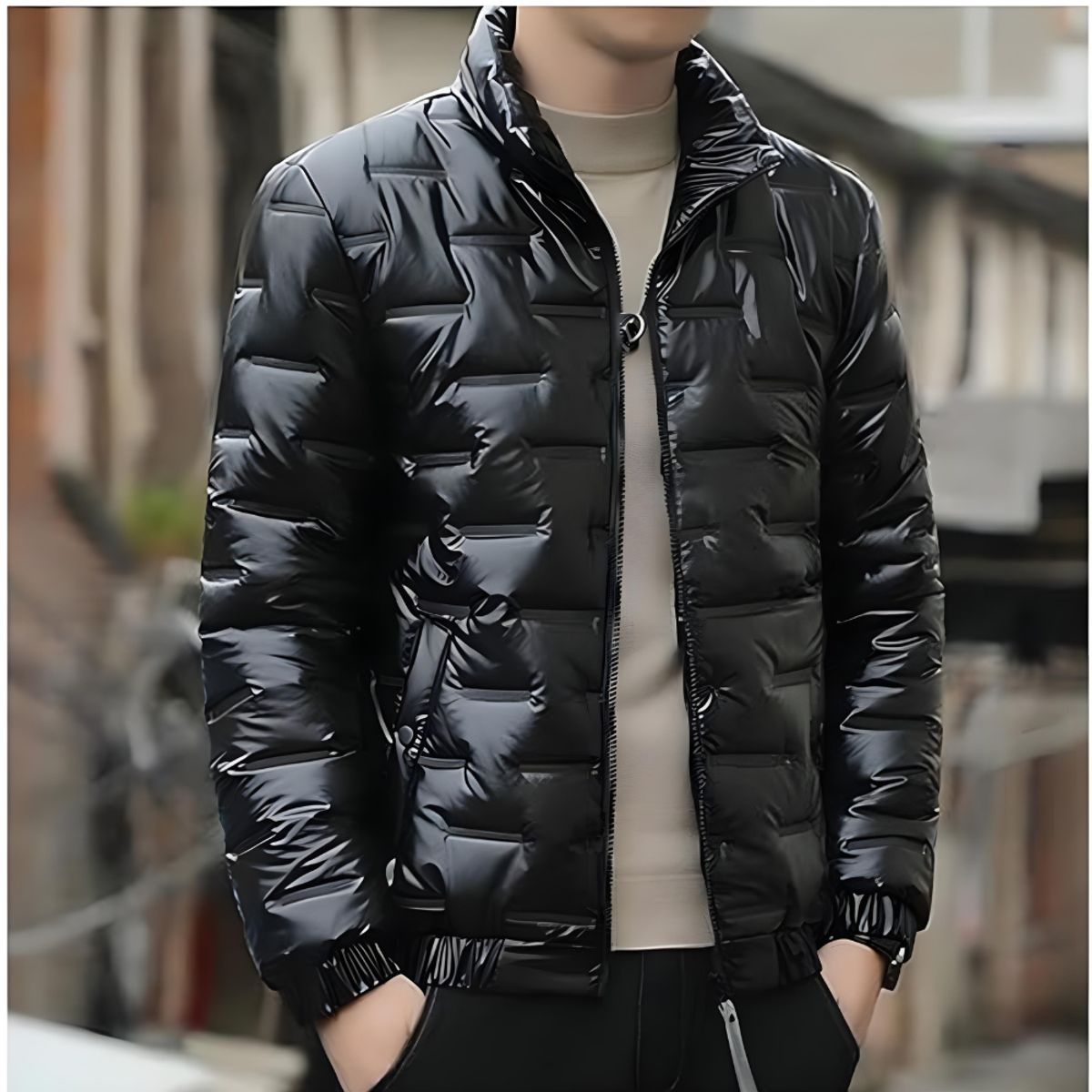 GENERAC - Chaqueta Parka Hombre Mujer Termica Impermeable YMOSS Azabache