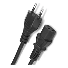 IRM - Cable C13 1.5 Metros para Monitor y Fuente de Poder