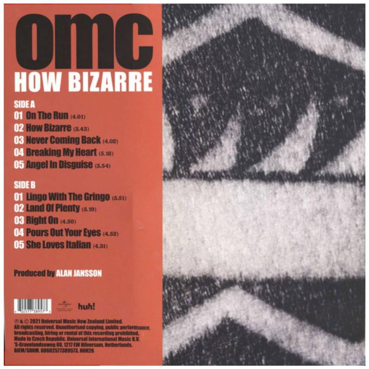 HITWAY MUSIC - OMC - HOW BIZARRE - VINILO HITWAY MUSIC