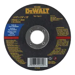 DEWALT - Disco corte metal acero inox 4-12x16 mm DW44800