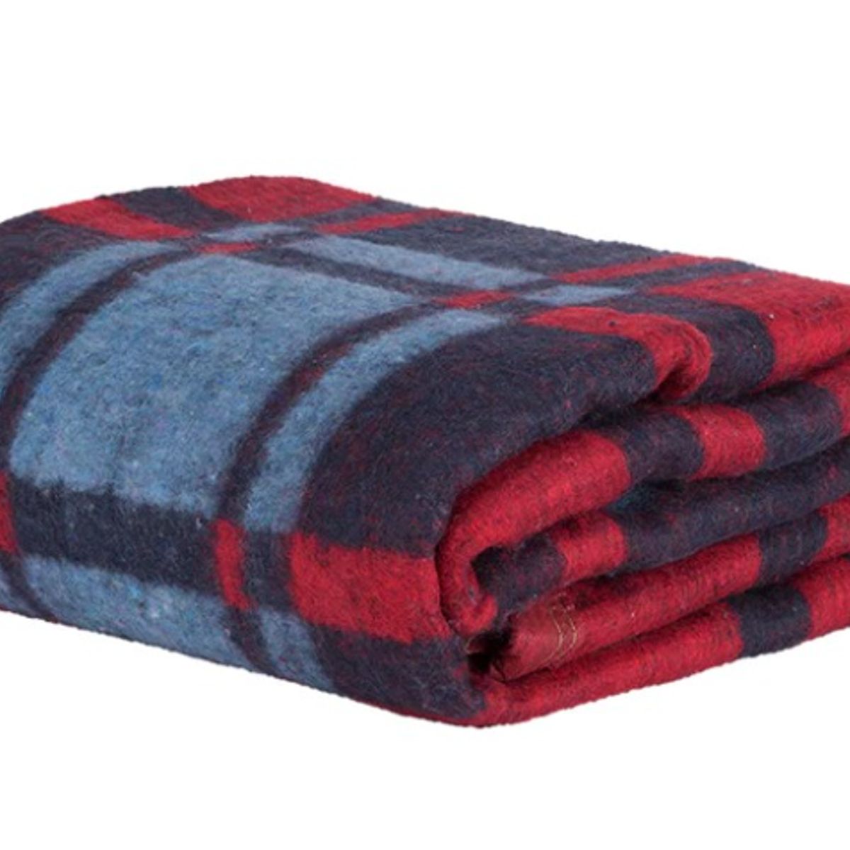 GENERICO - Frazada Plaza y media Frio Invierno Estilo Cuadros