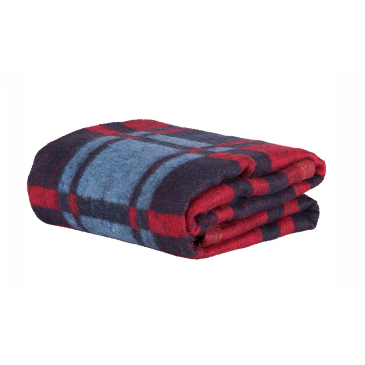 GENERICO - Frazada Plaza y media Frio Invierno Estilo Cuadros