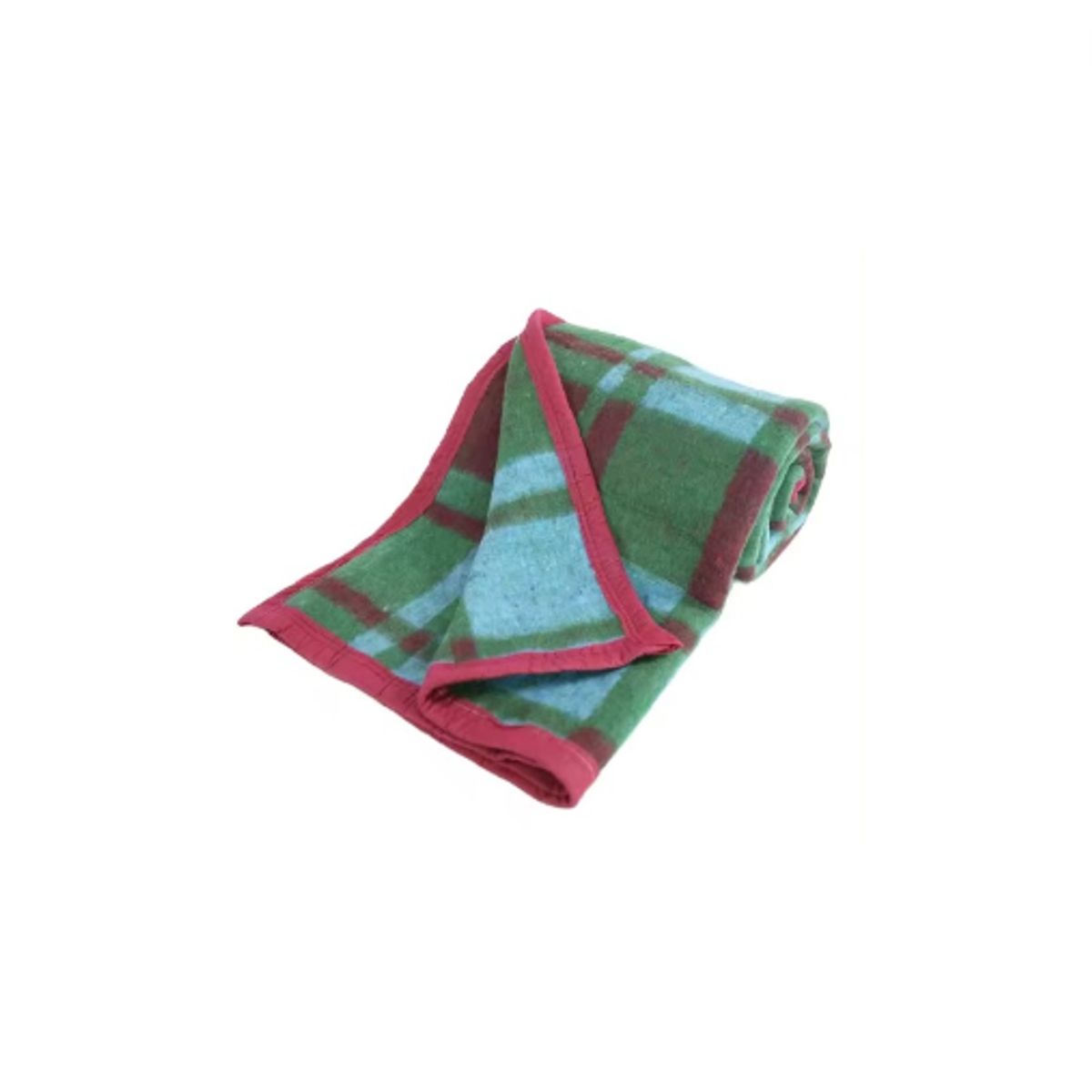 GENERICO - Frazada Plaza y media Frio Invierno Estilo Cuadros