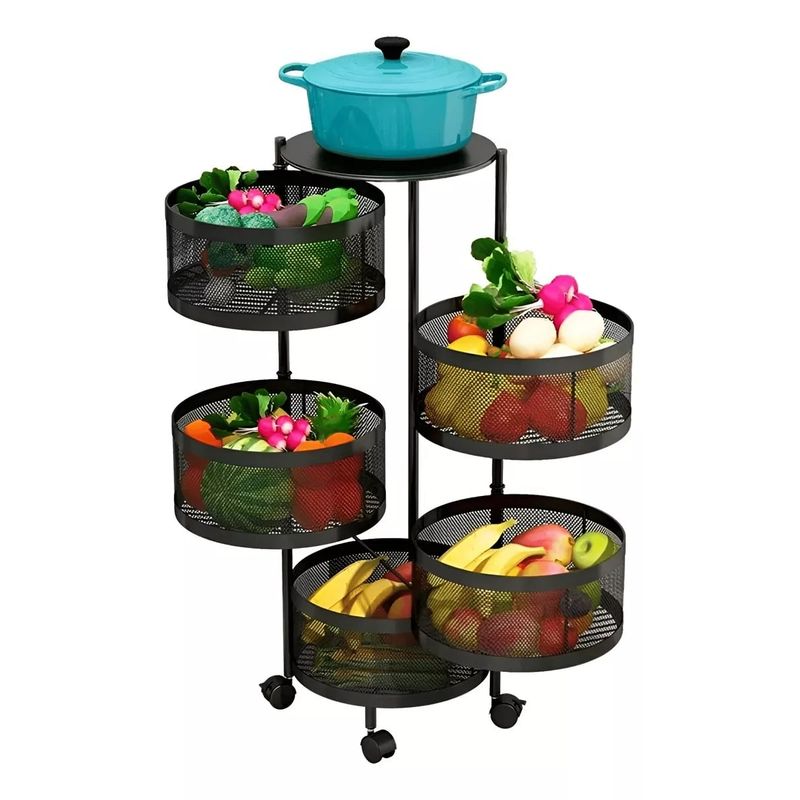 Pasteleria - Organizador Despensa Organizadores De Cocina 5 Niveles 89 Cm