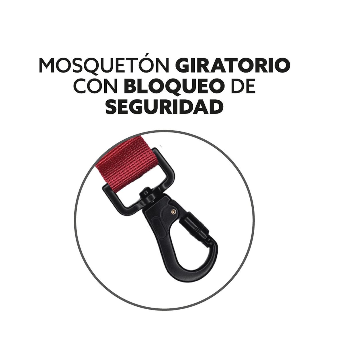 PETLOUNGE - Correa Larga Perros - Reforzada - 5 Metros - Burdeo - Perro